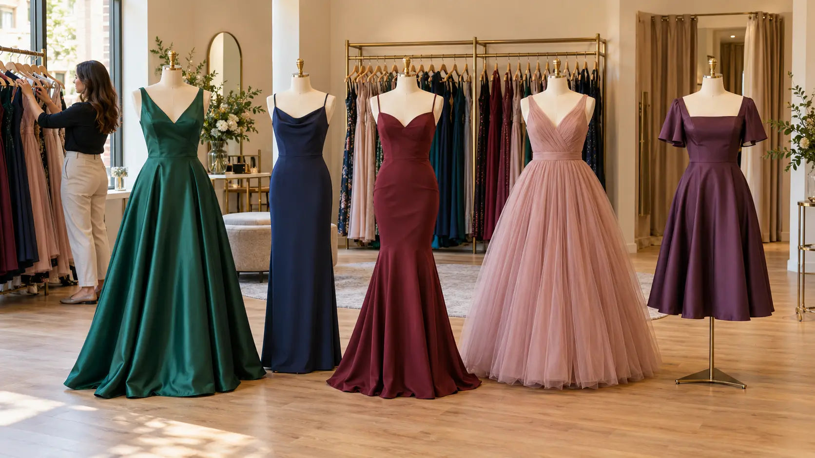 How Many Formal Dress Styles Should a New Boutique Stock?